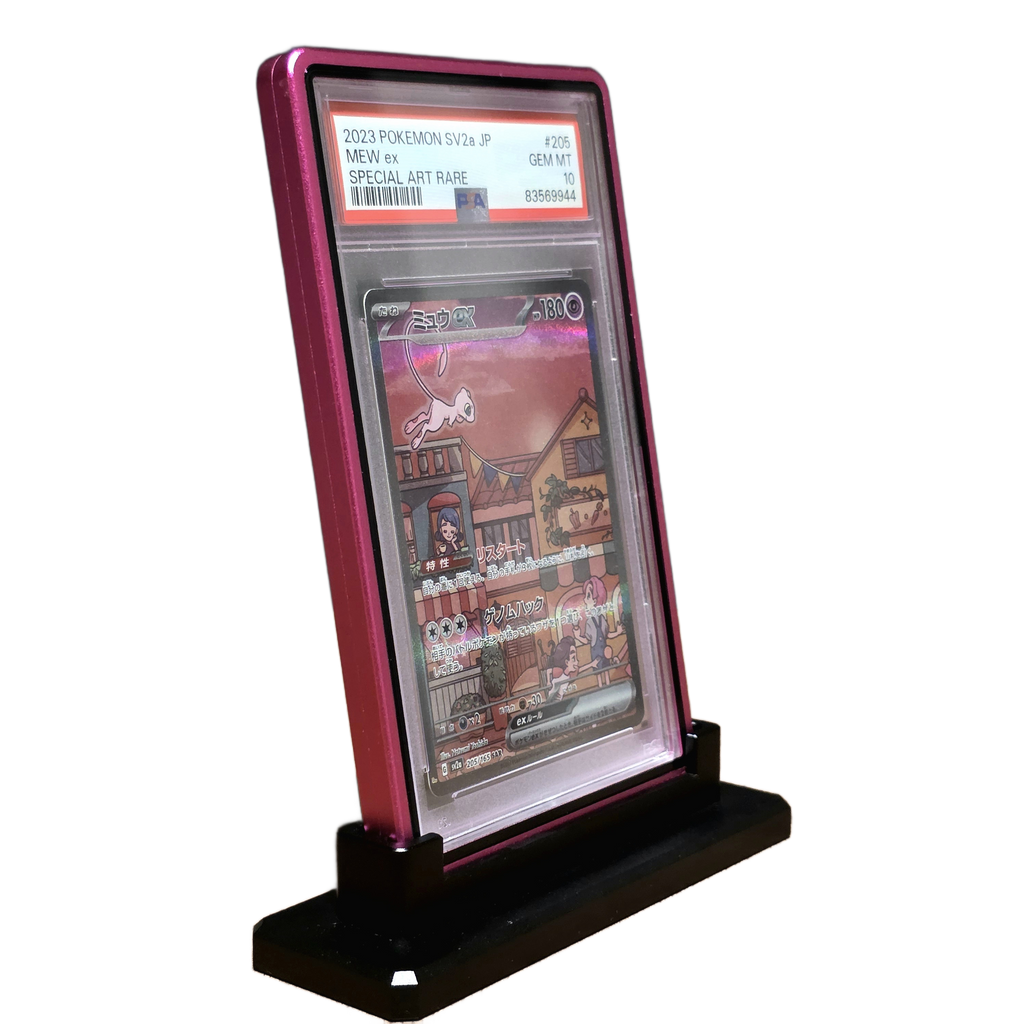 SlabX™ PSA/CGC Magnetic Aluminium Guard - Scarlet Rose