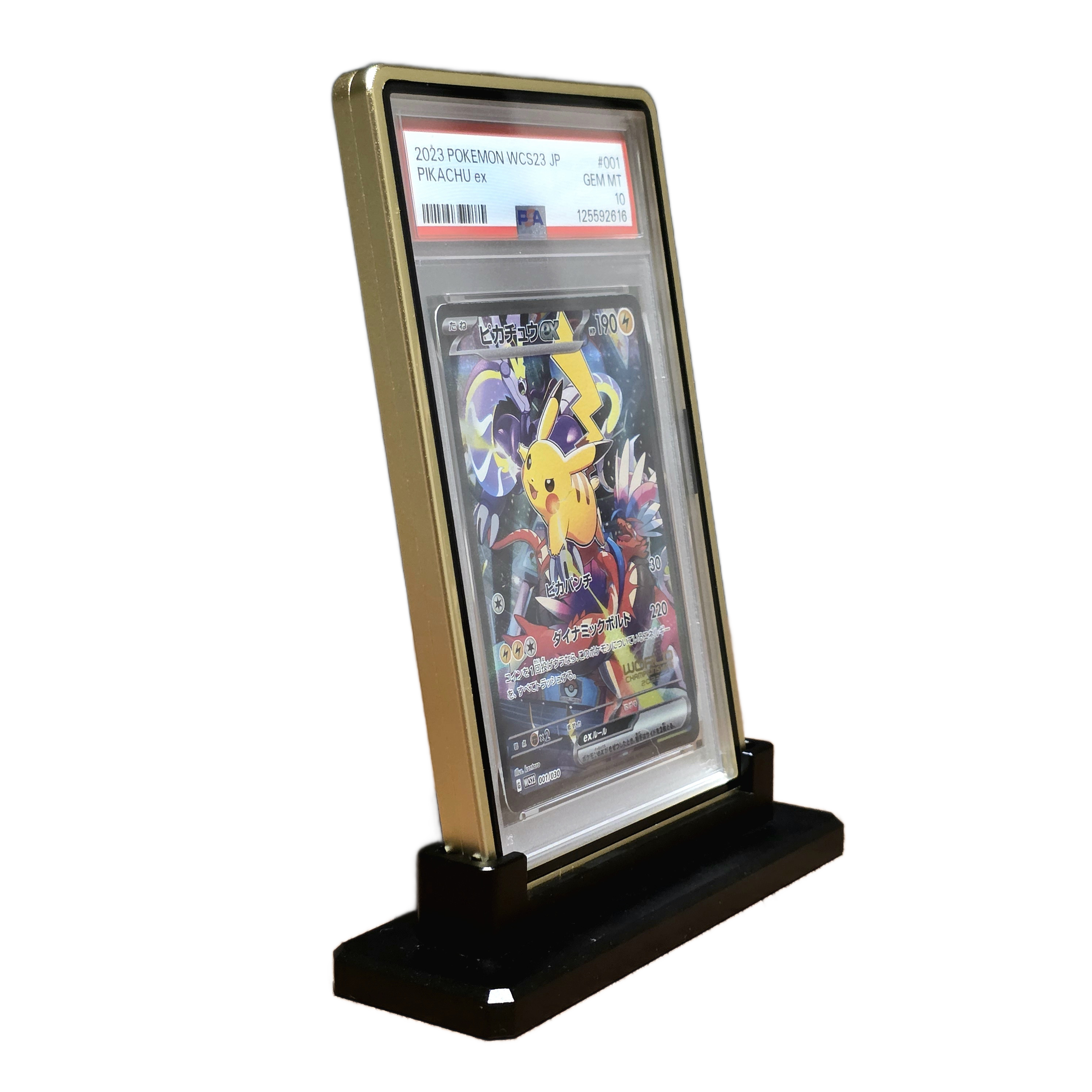 SlabX™ PSA/CGC Magnetic Aluminium Guard - Champagne Gold