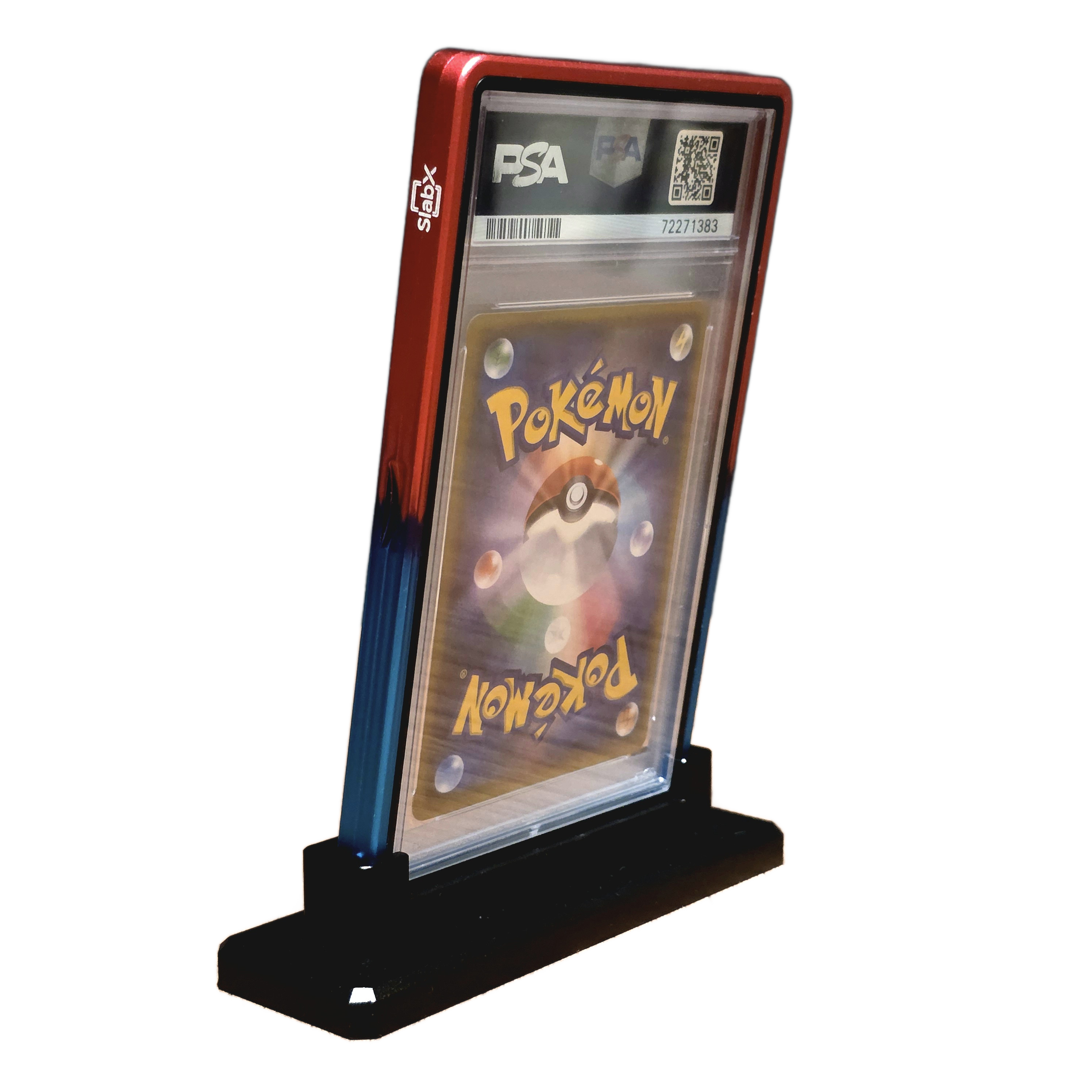 SlabX™ PSA/CGC Magnetic Aluminium Guard - Gradient: Red/Blue
